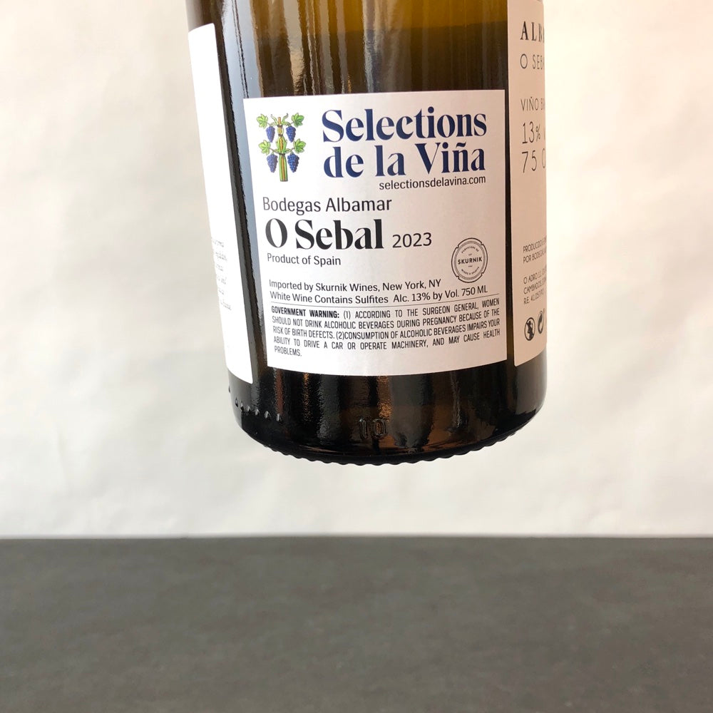 2023 Bodegas Albamar, Abarino 'O Sebal', Galicia Spain – Leon