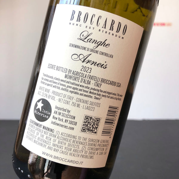 2023 Broccardo Langhet Arneis Langhe DOC, Italy