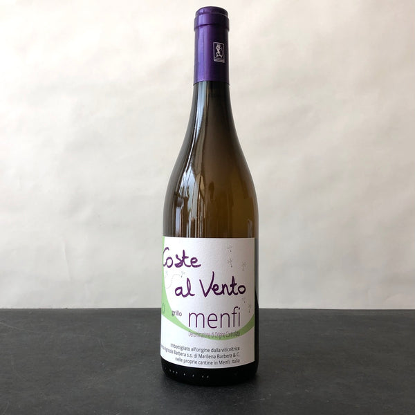 2023 Cantine Barbera, Coste al Vento Grillo Menf,i Sicily, Italy