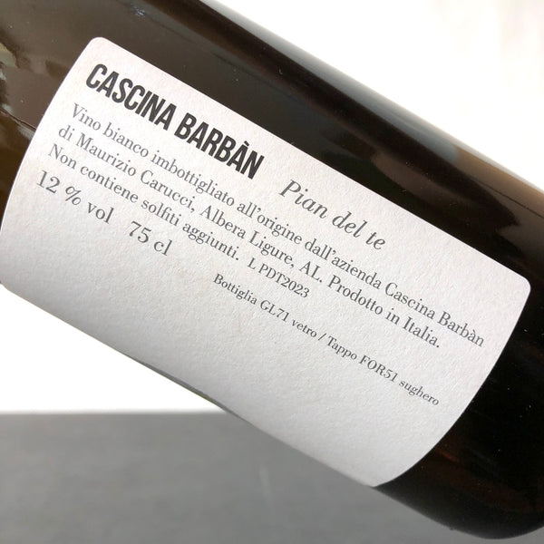 2023 Cascina Barban Pian del Te Bianco, Piedmont, Italy