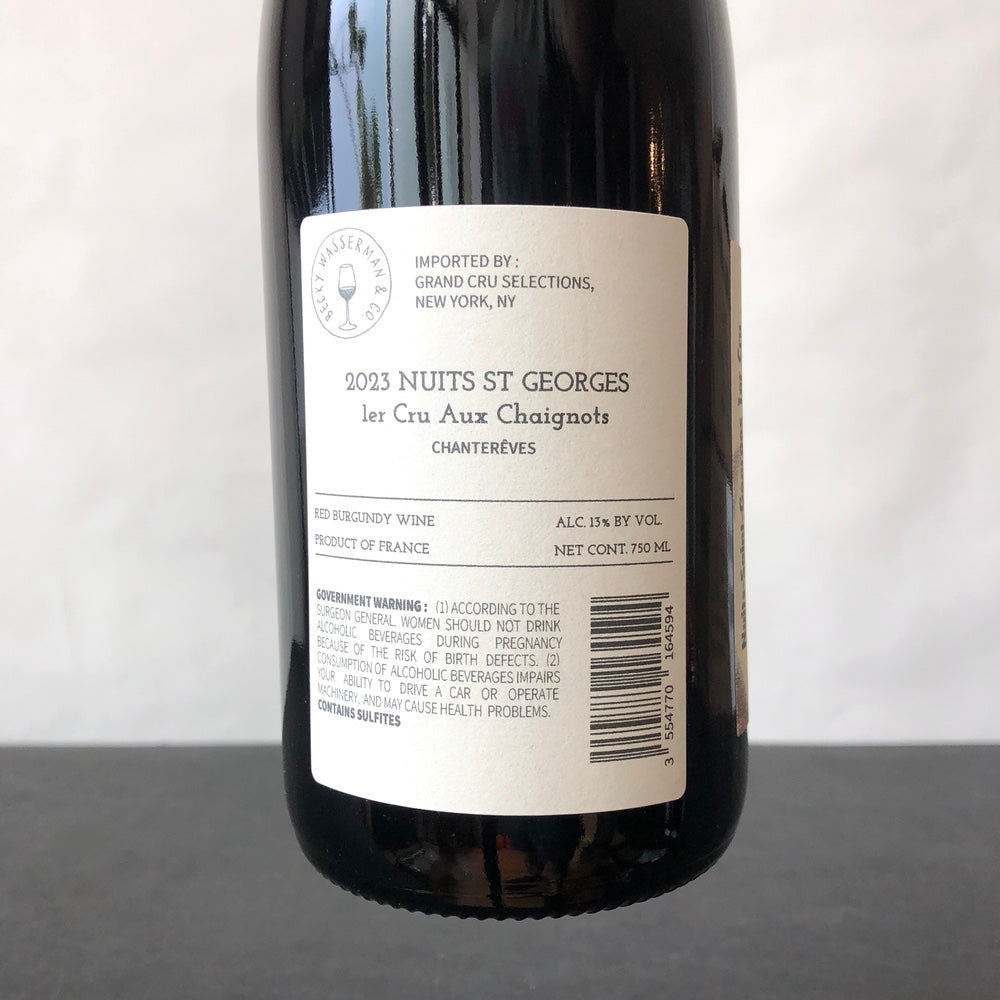 2023 Chantereves Aux Chaignots, Nuits-Saint-Georges Premier Cru, France