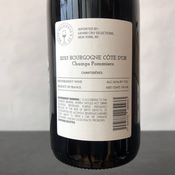 2023 Chantereves Bourgogne Rouge Champs Pommiers, Burgundy, France