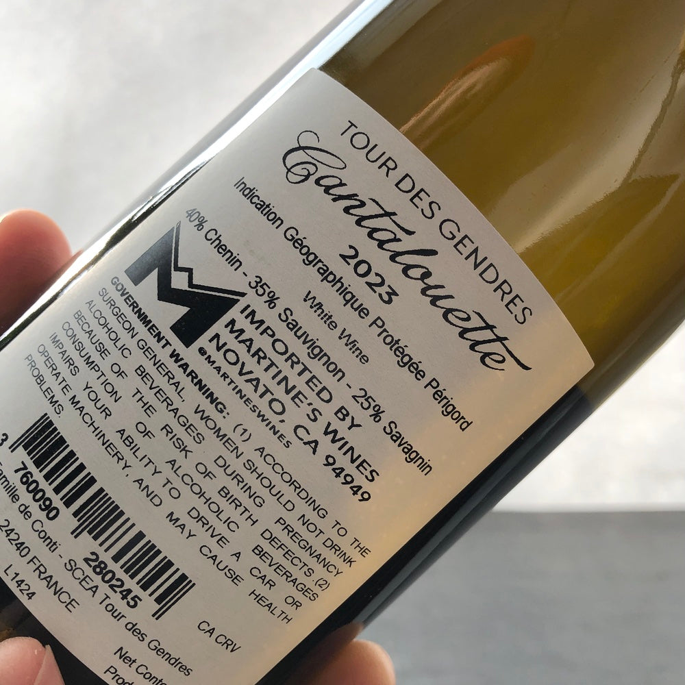 2023 Chateau Tour des Gendres 'Cantalouette' Blanc IGP Perigord, France