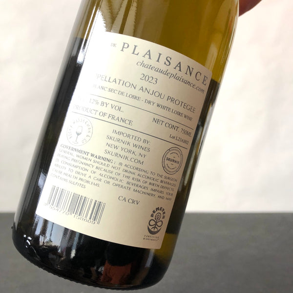 2023 Chateau de Plaisance l'Anjou Blanc, Loire, France