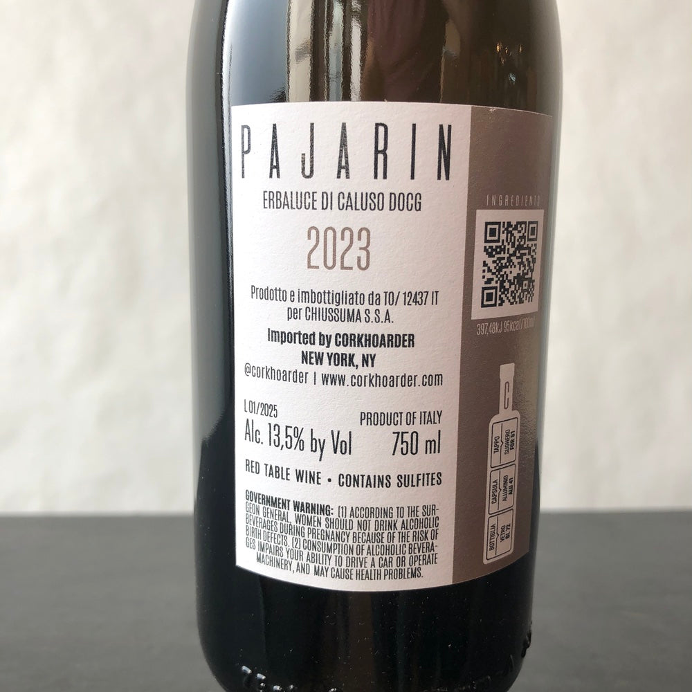 2023 Chiussuma 'Pajarin' Bianco, Piedmont, Italy
