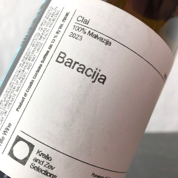 2023 Clai Wines Baracija Malvazija, Istria, Croatia
