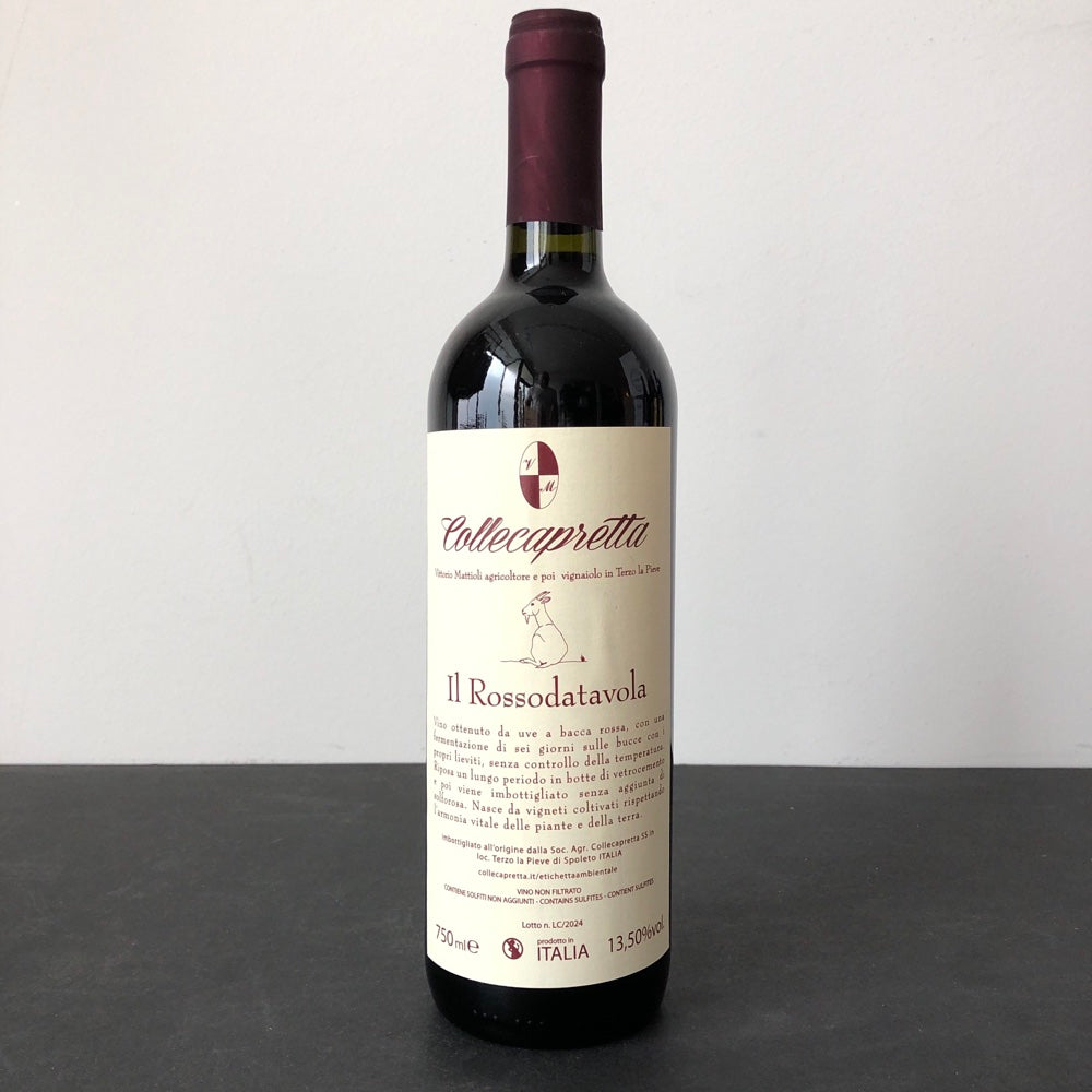 2023 Collecapretta Vino Rosso da Tavola, Umbria, Italy