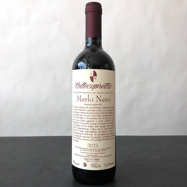 2023 Collecapretta 'Merlo Nero', Umbria, Italy