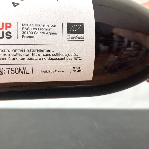 2023 Coup de Jus (Marnes Blanches) Dionysus is on Fire VDF Rouge, Beaujolais, France