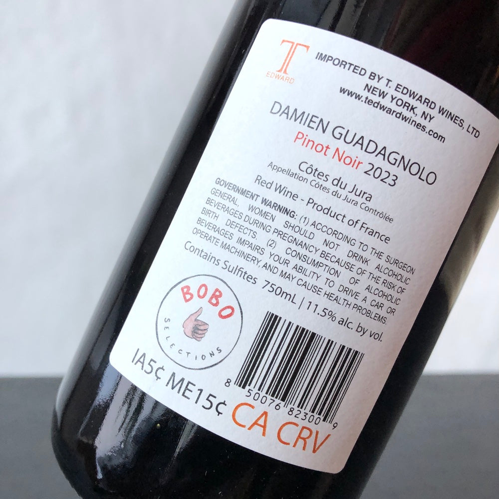 2023 Damien Guadagnolo Cotes du Jura Pinot Noir, France