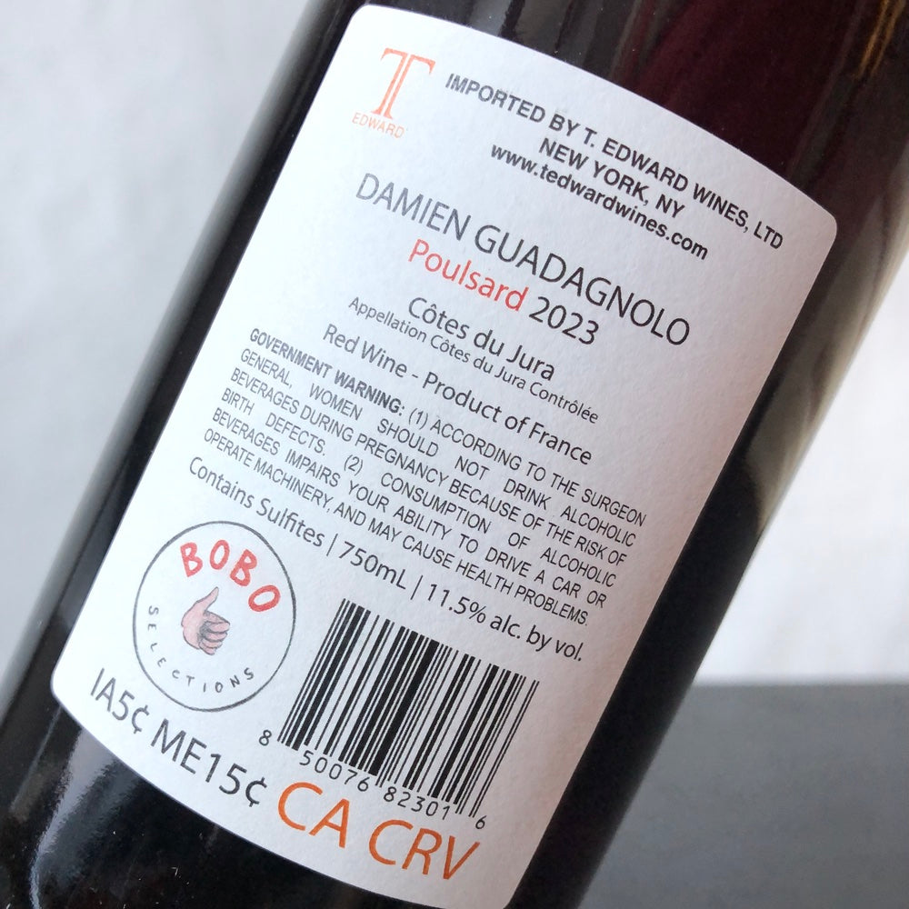 2023 Damien Guadagnolo Cotes du Jura Poulsard, France