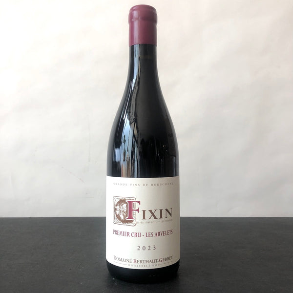 2023 Domaine Berthaut-Gerbet, Fixin Les Arvelets, Cote de Nuits, France