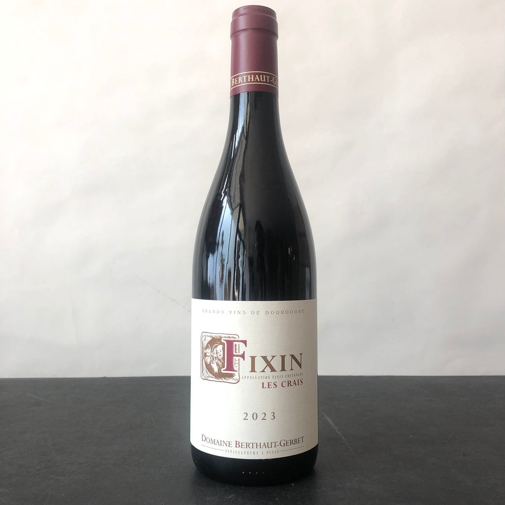 2023 Domaine Berthaut-Gerbet, Fixin Les Crais, Cote de Nuits, France