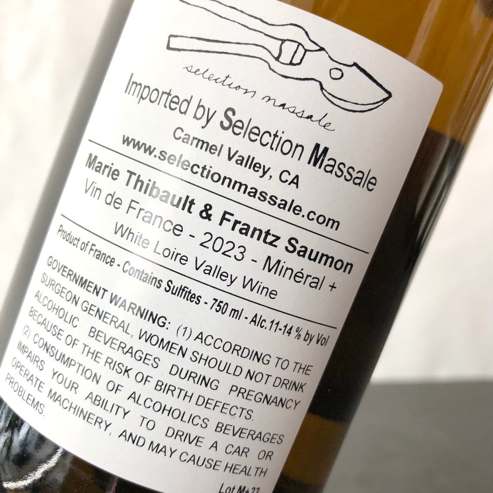 2023 Domaine Frantz Saumon Un Saumon dans la Loire Montlouis Minerale Plus, Loire, France