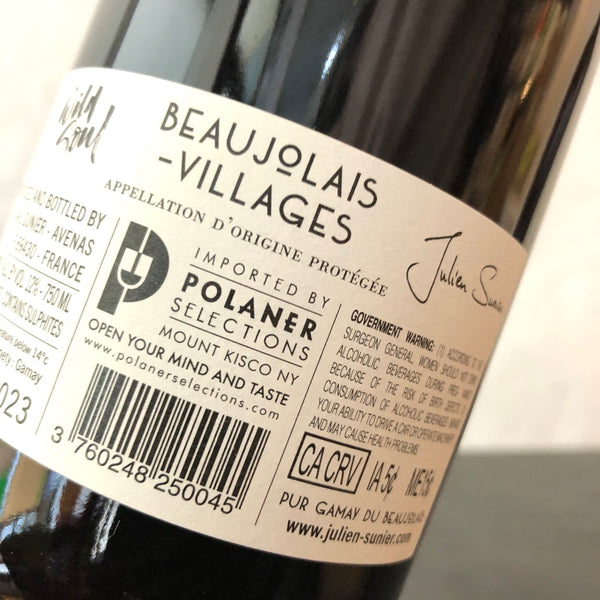 2023 Domaine Julien Sunier Wild Soul Beaujolais-Villages, France