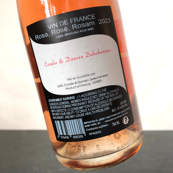 2023 Domaine La Grange Tiphaine 'Rosa Rose, Rosam', Loire, Vin de France