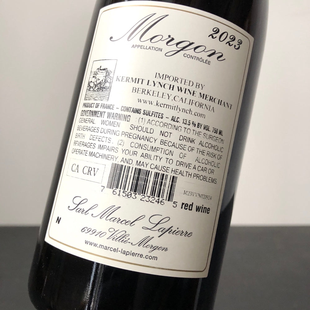 2023 Domaine Marcel Lapierre Morgon "Cuvee N" Beaujolais, France