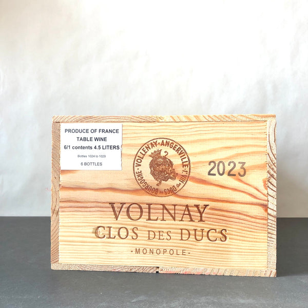 2023 Domaine Marquis d'Angerville Clos des Ducs Volnay Premier Cru, France