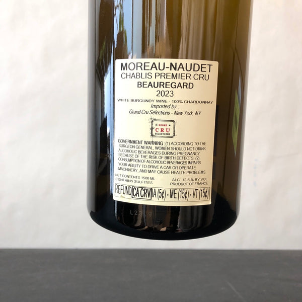2023 Domaine Moreau-Naudet Beauregard, Chablis Premier Cru, France 1.5L Magnum
