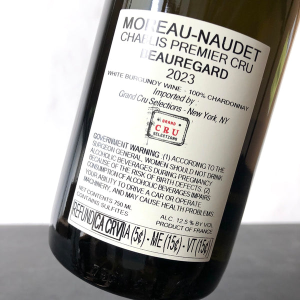 2023 Domaine Moreau-Naudet Beauregard, Chablis Premier Cru, France