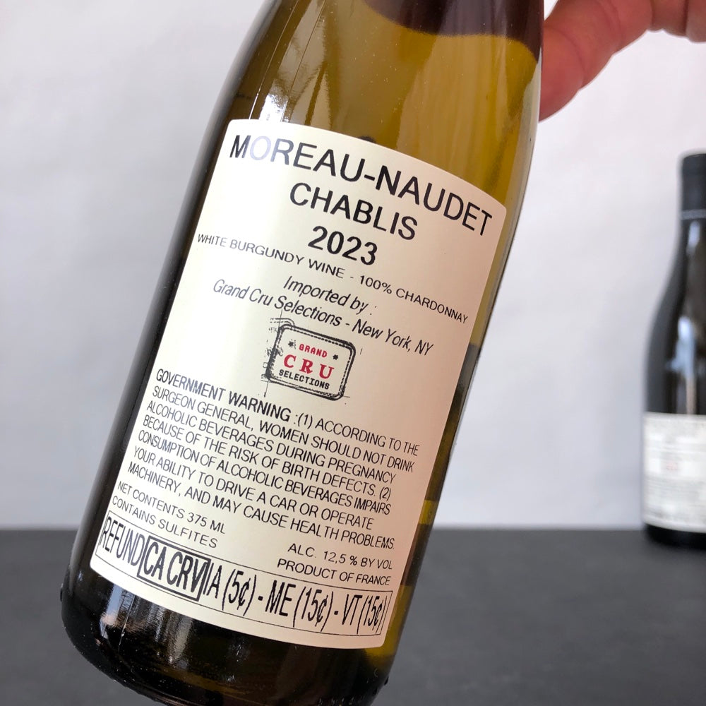 2023 Domaine Moreau-Naudet Chablis, Burgundy, France 375ml – Leon