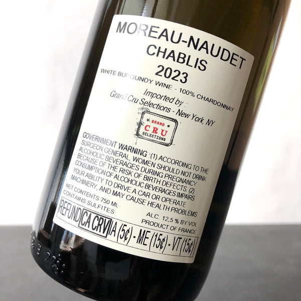 2023 Domaine Moreau-Naudet Chablis, Burgundy, France