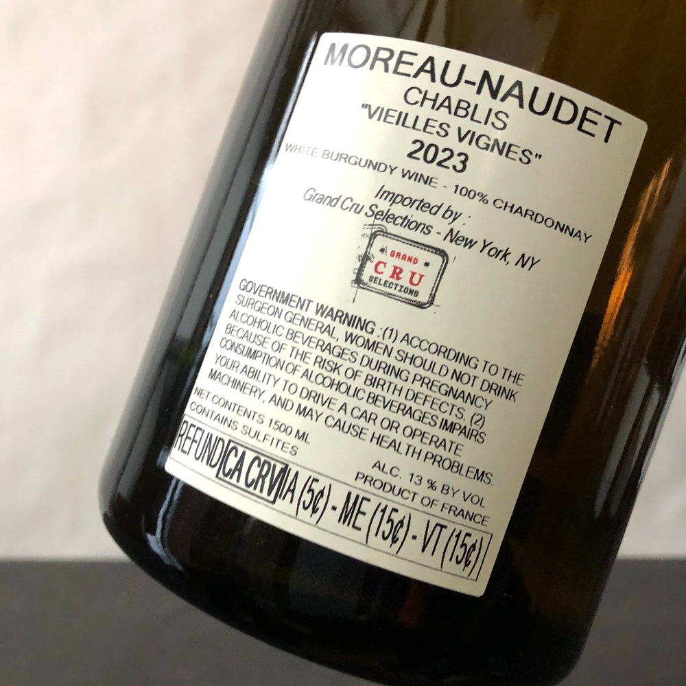2023 Domaine Moreau-Naudet Chablis 'Pargues', Vielles Vignes, France 1.5L Magnum