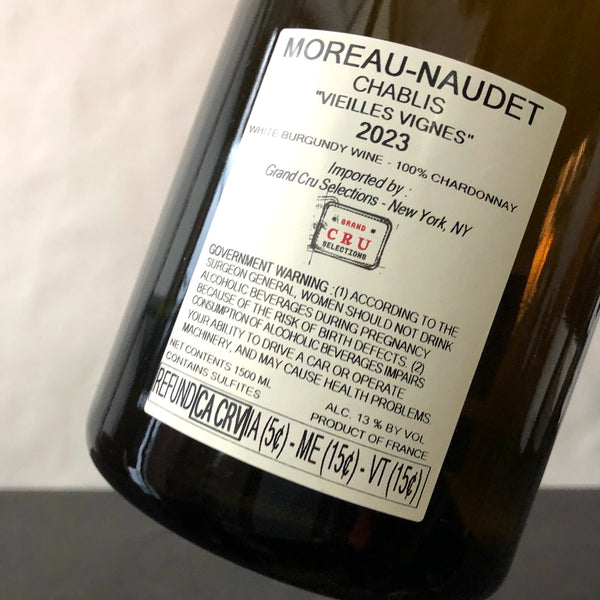 2023 Domaine Moreau-Naudet Chablis 'Pargues', Vielles Vignes, France 1.5L Magnum
