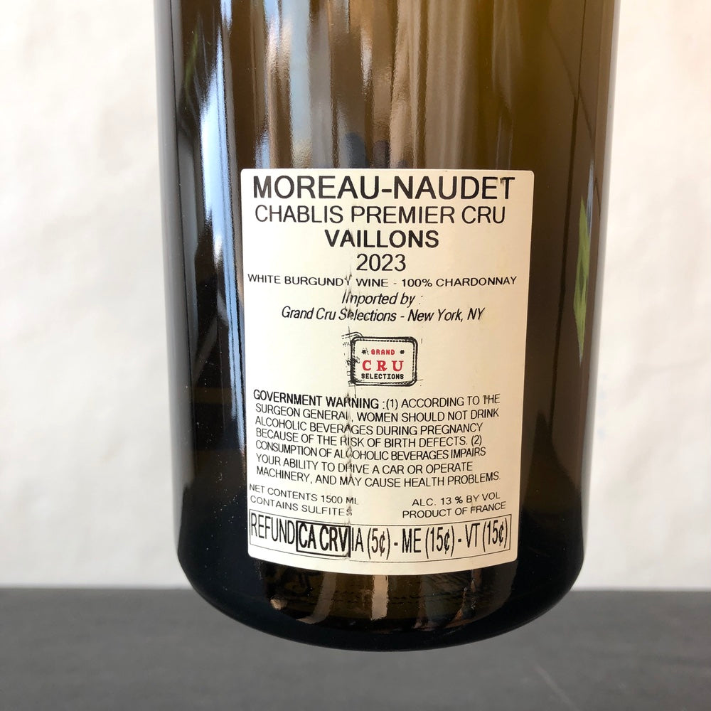 2023 Domaine Moreau-Naudet Vaillons Chablis Premier Cru, France 1.5L Magnum
