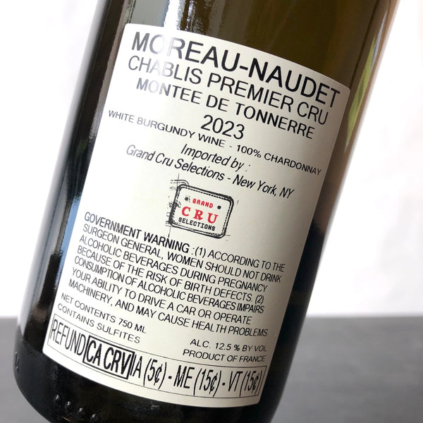 2023 Domaine Moreau-Naudet, Montee de Tonnerre, Chablis Premier Cru, France
