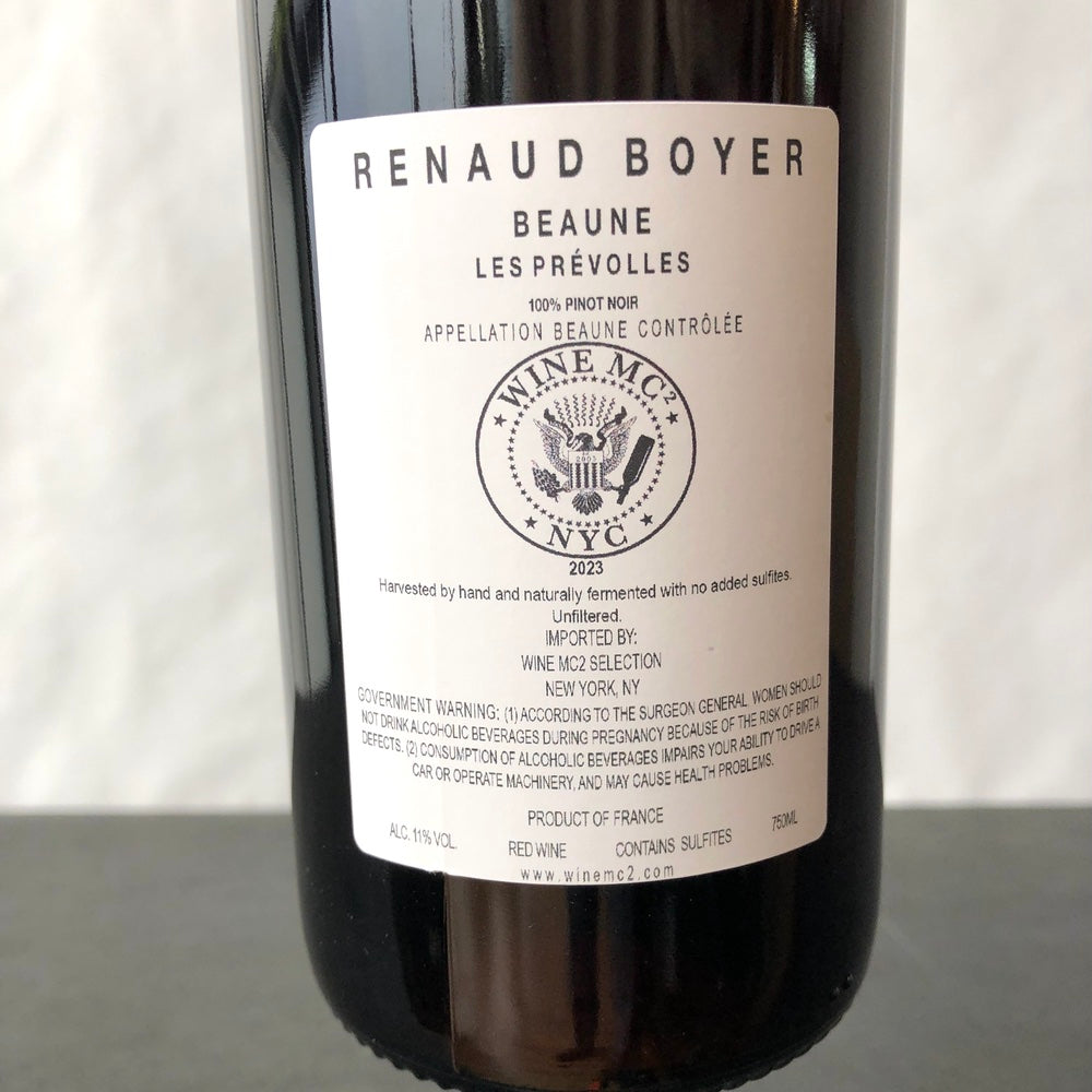 2023 Domaine Renaud Boyer Beaune Les Prevolles Cote de Beaune, France