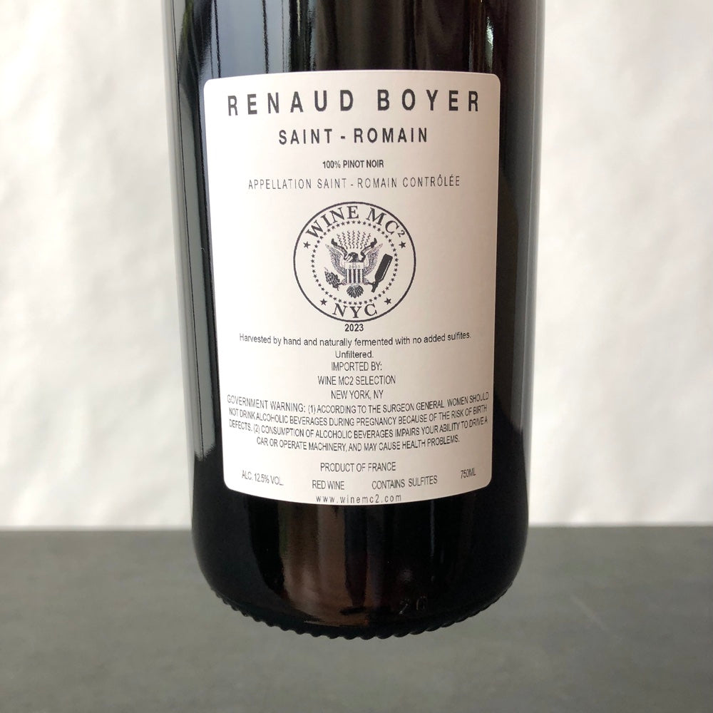 2023 Domaine Renaud Boyer Saint-Romain Rouge Cote de Beaune, France