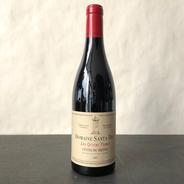 2023 Domaine Santa Duc Cotes du Rhone 'Les Quatre Terres', Rhone, France
