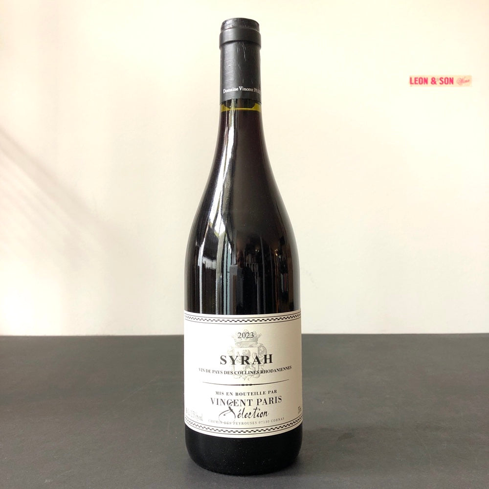 2023 Domaine Vincent Paris Selection Syrah, IGP Collines Rhodaniennes, France