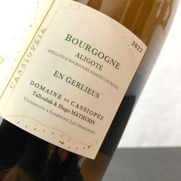 2023 Domaine de Cassiopee Bourgogne Aligote En Gerlieus, Burgundy, France Magnum (1.5L)