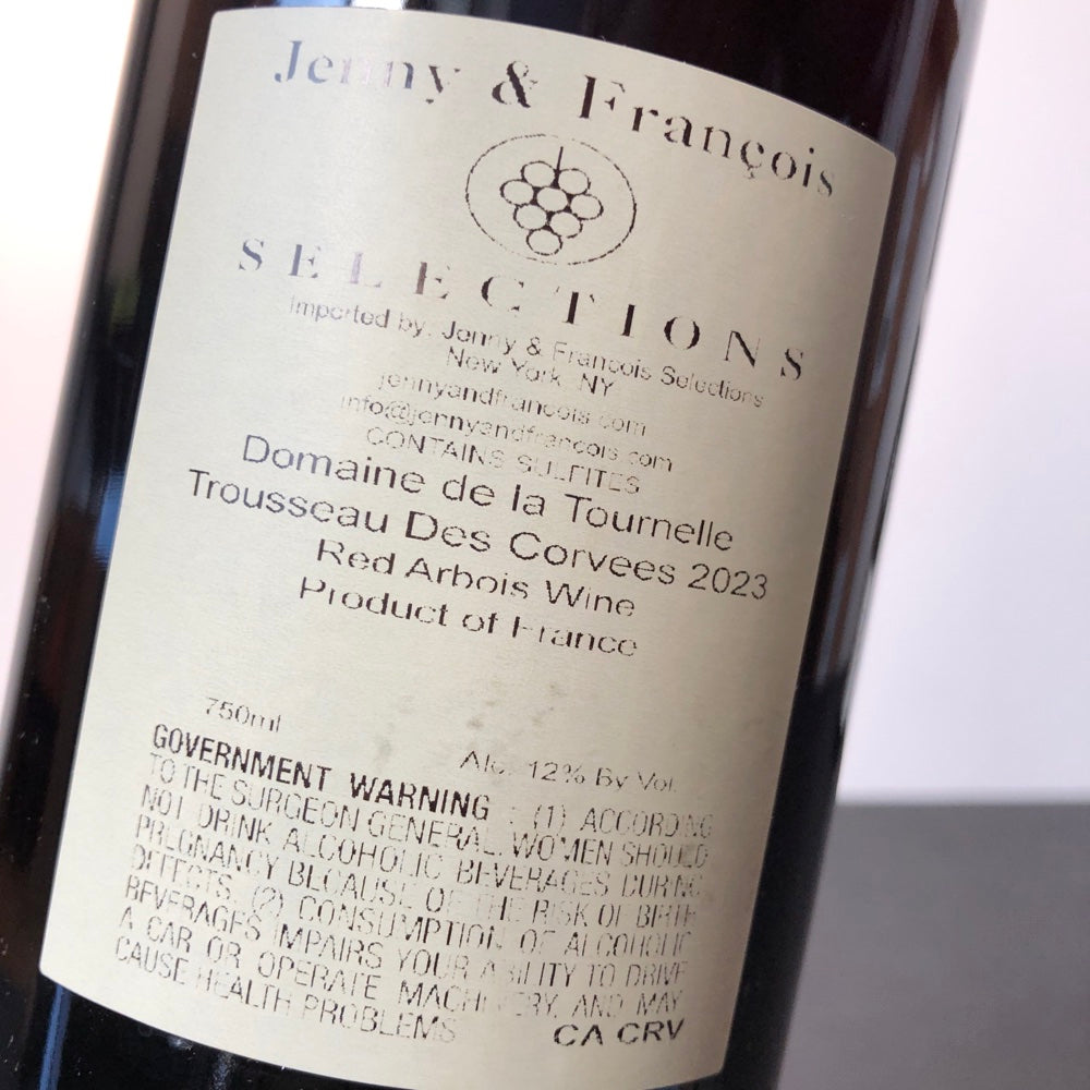 2023 Domaine de La Tournelle Arbois Trousseau des Corvees