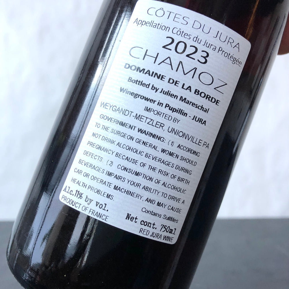2023 Domaine de la Borde, Côtes du Jura 'Chamoz', Jura, France