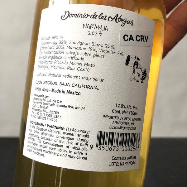 2023 Dominio de las Abejas Naranja, Valle de Ojos Negros, Mexico