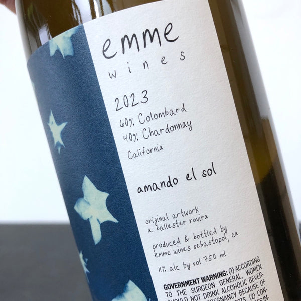 2023 Emme Wines Amando El Sol California