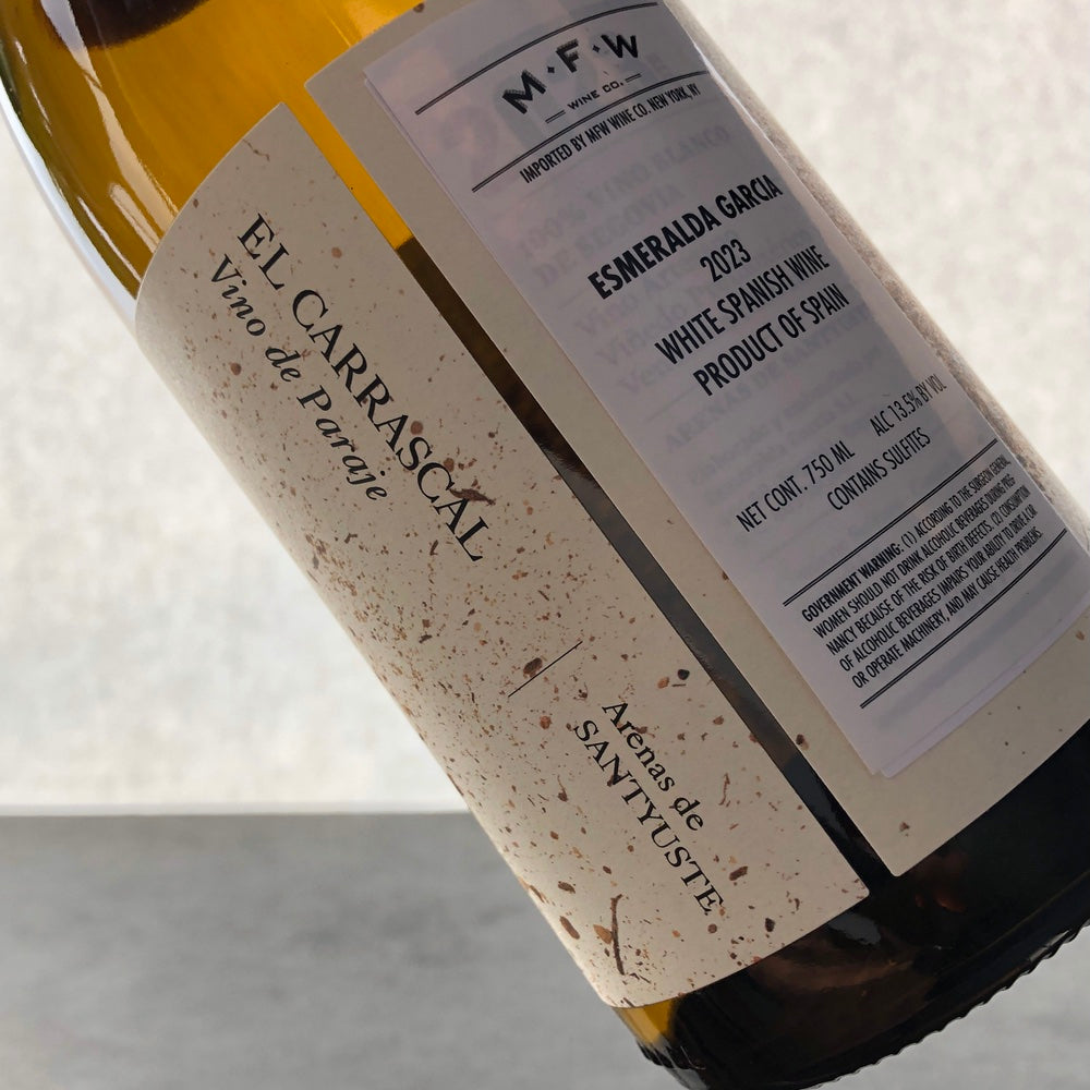 2023 Esmeralda García Carrascal Vino de Paraje, Castilla y Leon, Spain