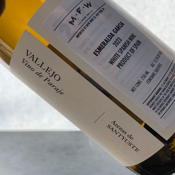 2023 Esmeralda García Vallejo Vino de Paraje, Castilla y Leon, Spain