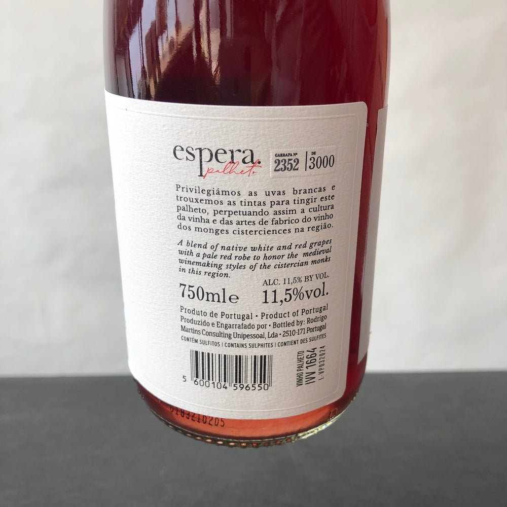 2023 Espera Palheto Vinho Regional Lisboa, Portugal