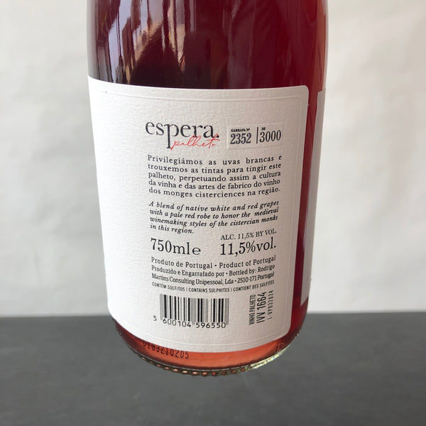 2023 Espera Palheto Vinho Regional Lisboa, Portugal