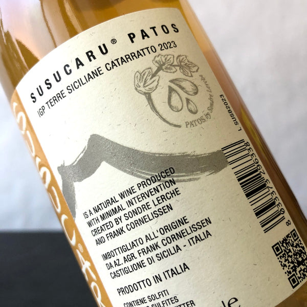 2023 Frank Cornelissen, Susucaru Patos Terre Siciliane Bianco IGT, Sicily, Italy
