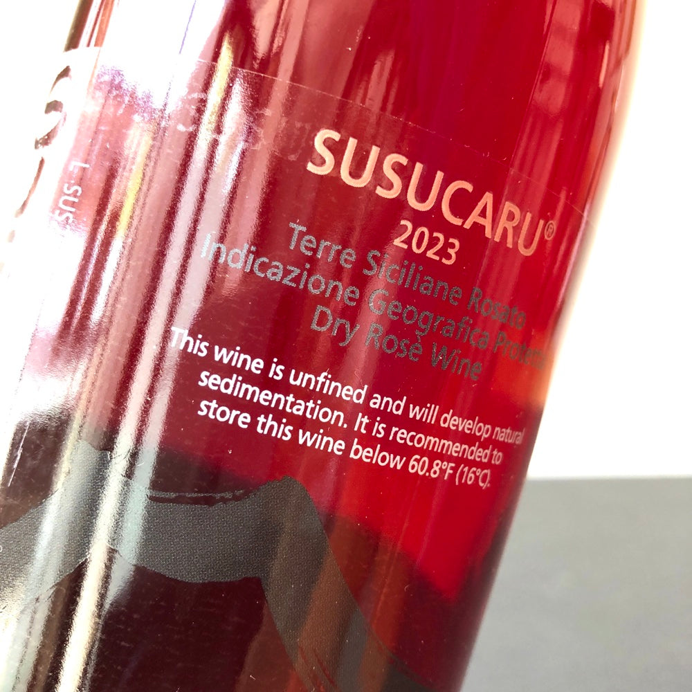 2023 Frank Cornelissen, 'Susucaru' Rosato Terre Siciliane IGT, Sicily, Italy