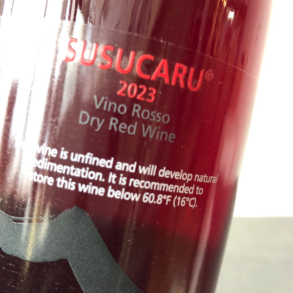 2023 Frank Cornelissen 'Susucaru' Rosso Terre Siciliane IGT Sicily, Italy