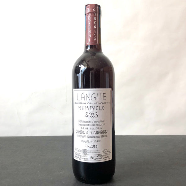 2023 Giovanni Canonica Langhe Nebbiolo Piedmont, Italy
