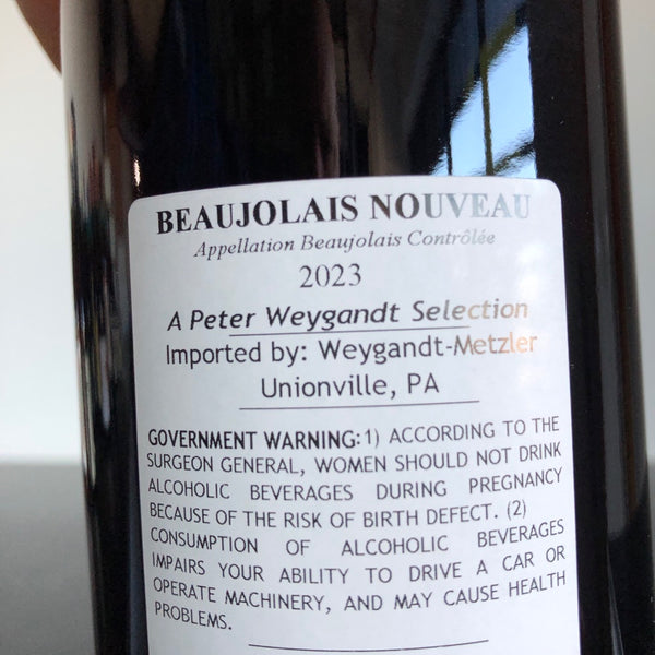 2023 La Grosse Pierre Beaujolais Nouveau