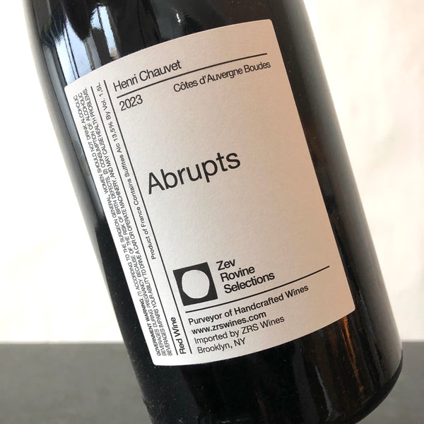 2023 Henri Chauvet Cotes d'Auvergne 'Abrupts', Loire, France 1.5L Magnum