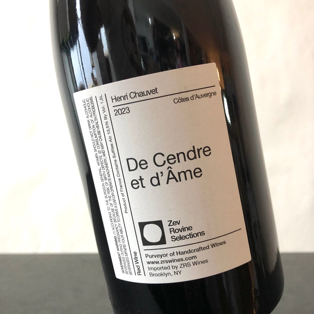 2023 Henri Chauvet Cotes d'Auvergne 'De Cendre et d'Ame', Loire, France 1.5L Magnum